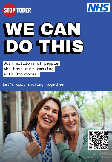 Join millins of people who have quit smoking with Stoptober