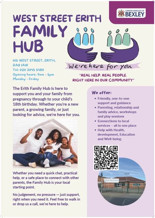 West Street Erith Family Hub Poster