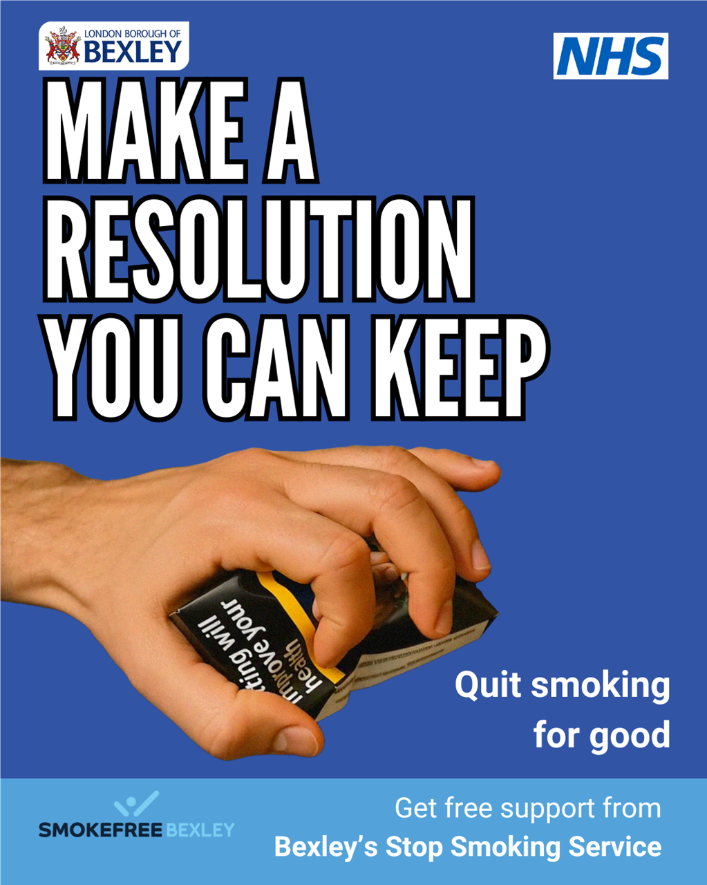 Make a resolution you can keep Quit smoking for good